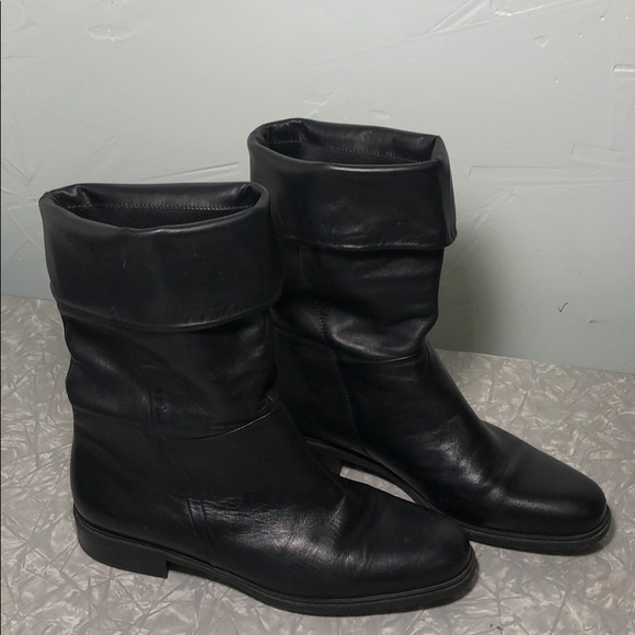Naturalizer “Caldera” Black Leather Boots 9W - Picture 2 of 7